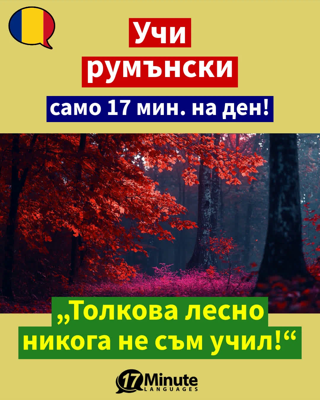 – Изучаване на румънски език – – daily learning