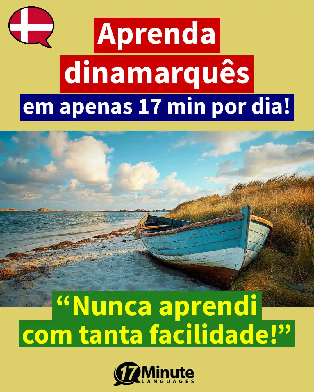Prepare-se com o curso intermediário de dinamarquês para falar e compreender com fluência! – aprendizado diário