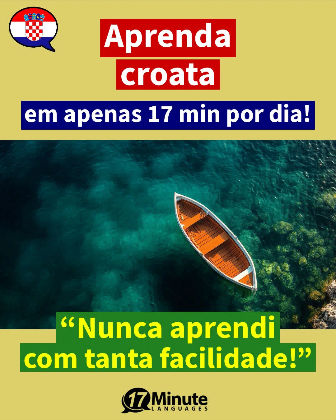 Melhore o seu croata com o nosso curso avançado – aprendizado diário