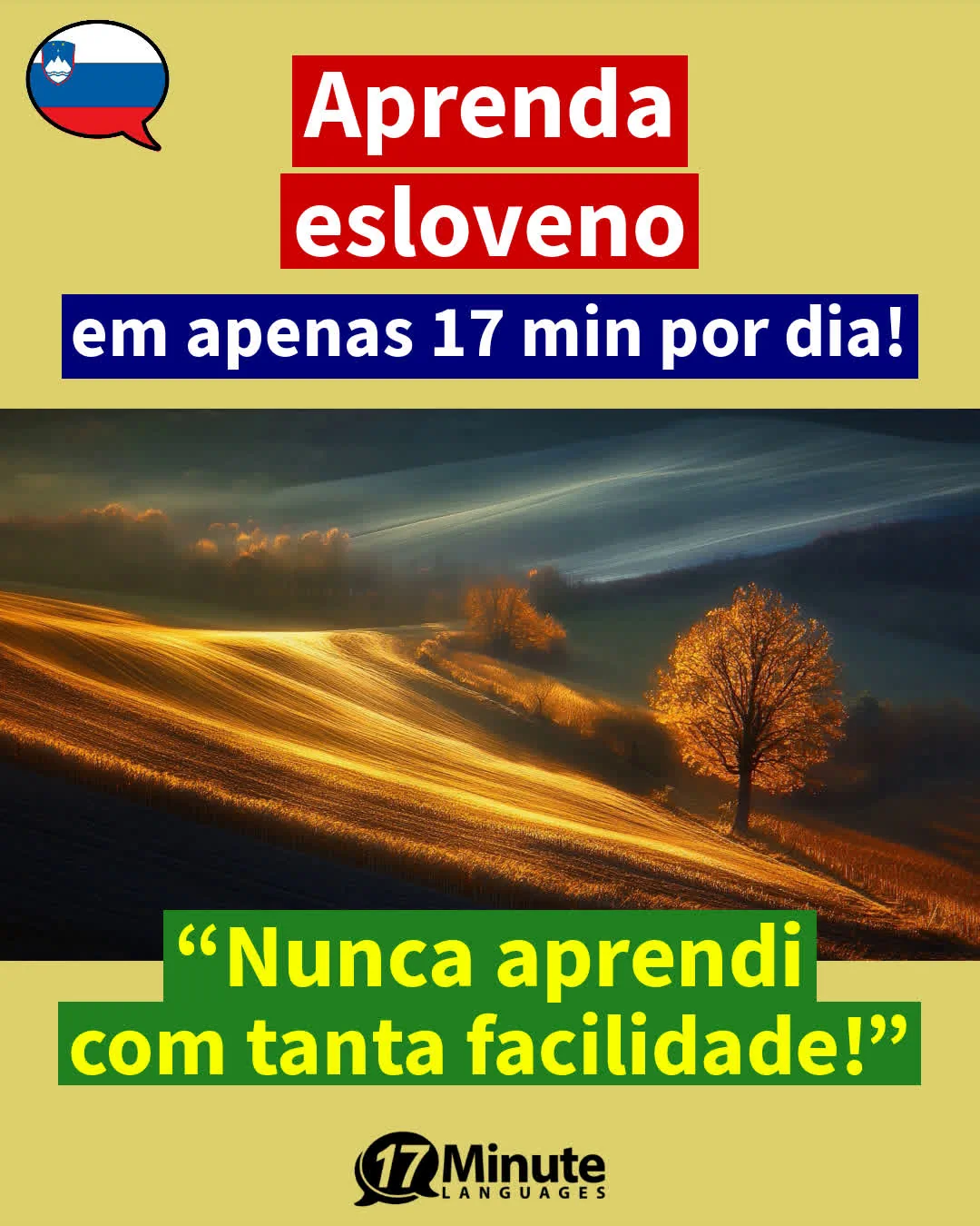 Melhore o seu esloveno com o nosso curso avançado – aprendizado diário