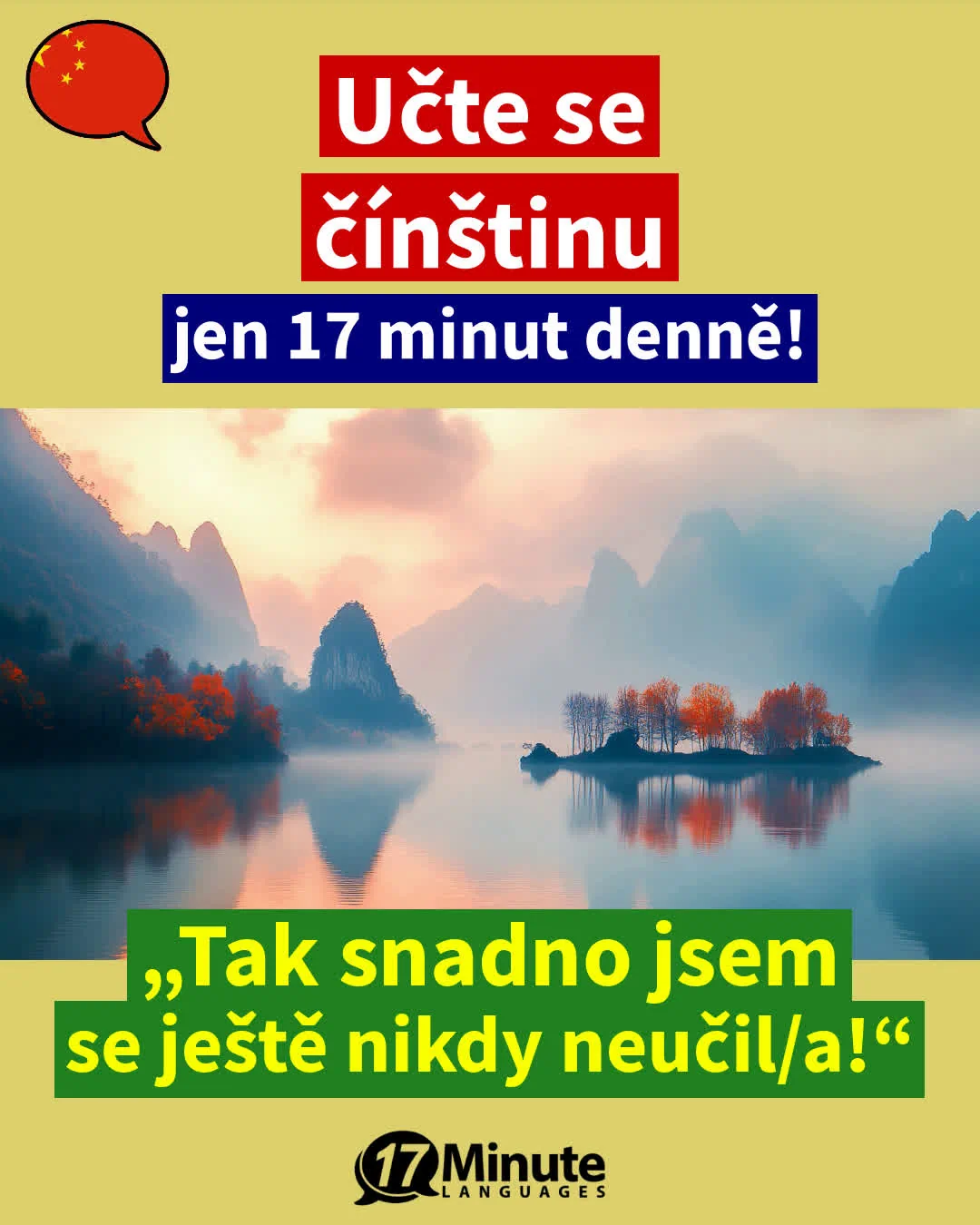 Obchodní kurz čínštiny + B2-C2 + bez předplatného (2026) – daily learning