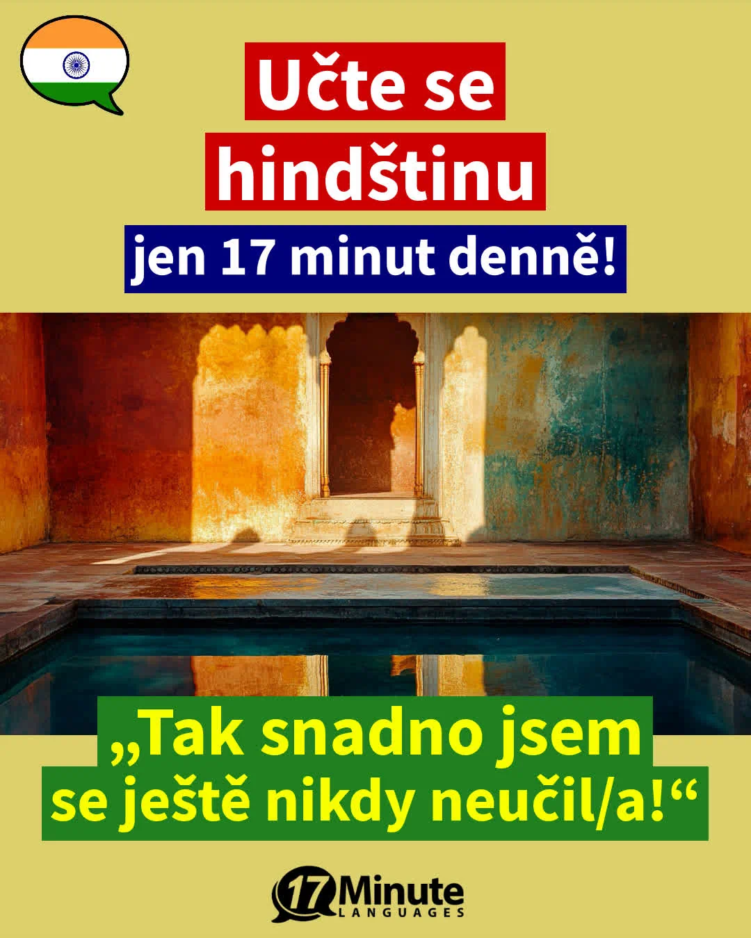 Výuka hindštiny pro pokročilé: učte se v kurzu plynule mluvit hindsky! – daily learning
