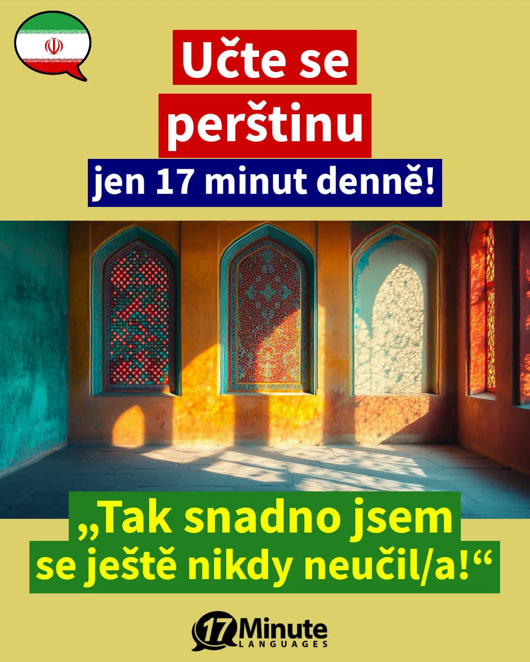 Obchodní kurz perštiny + B2-C2 + bez předplatného (2026) – daily learning