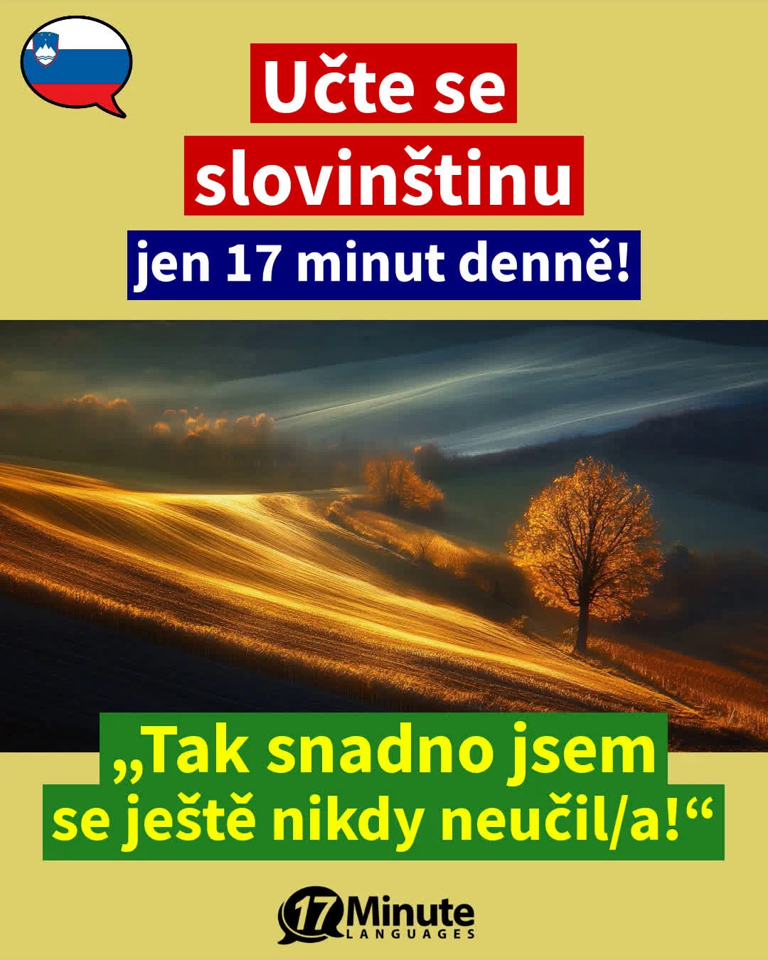 Výuka slovinštiny pro pokročilé: učte se v kurzu plynule mluvit slovinsky! – daily learning