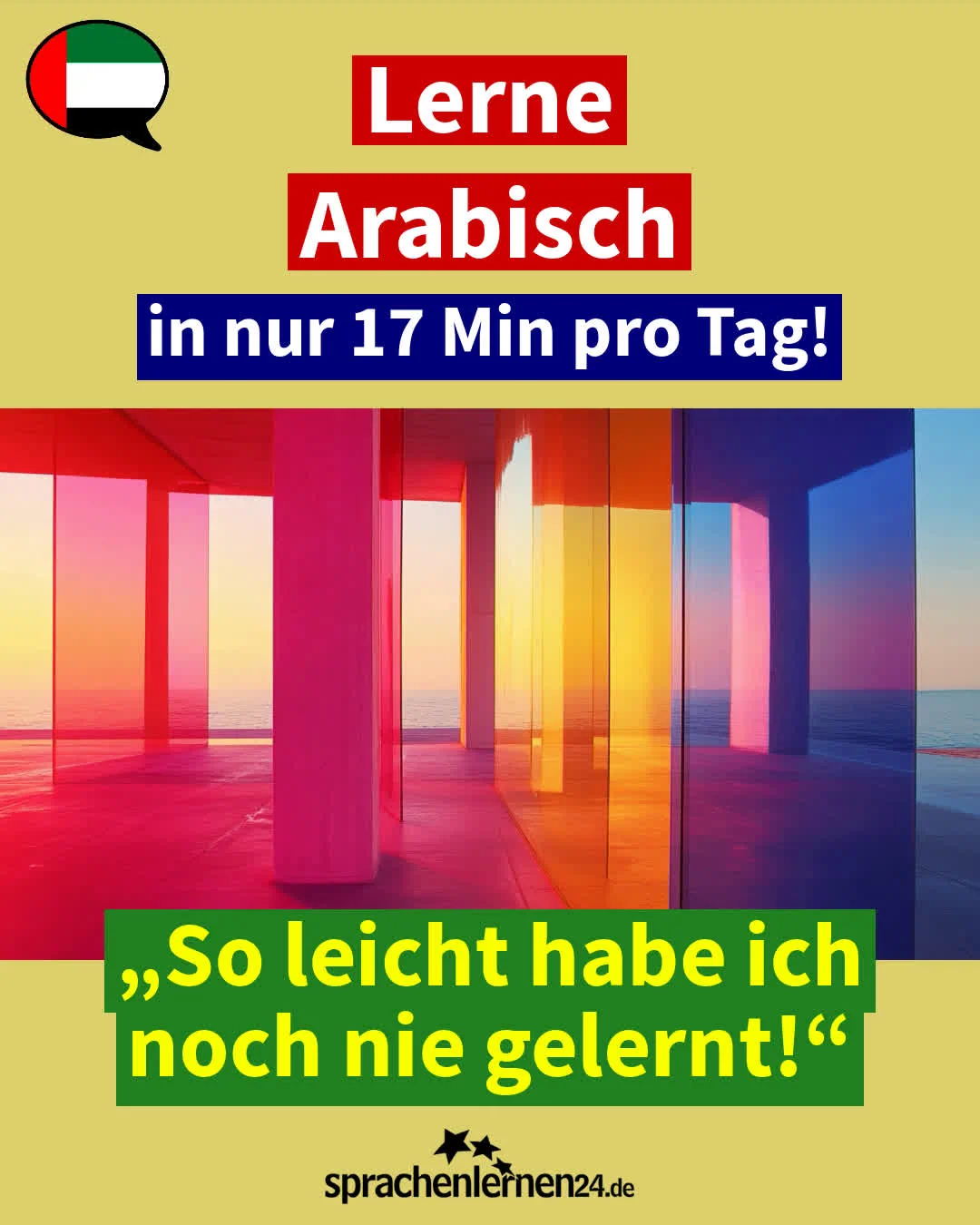 Lernen Sie Arabisch anwendungsbezogen, zielgerichtet und schnell - mit dem nach Themen sortierten Vokabeltrainer speziell für die Bereiche Gastronomie und Tourismus! – täglich lernen