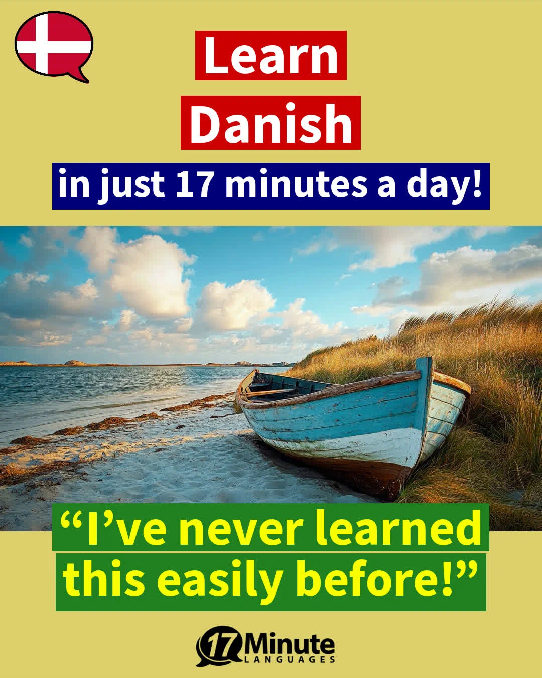 Learn over 2,100 words with this technical vocabulary trainer in Danish and reach the level of a native speaker C1/C2 – daily learning