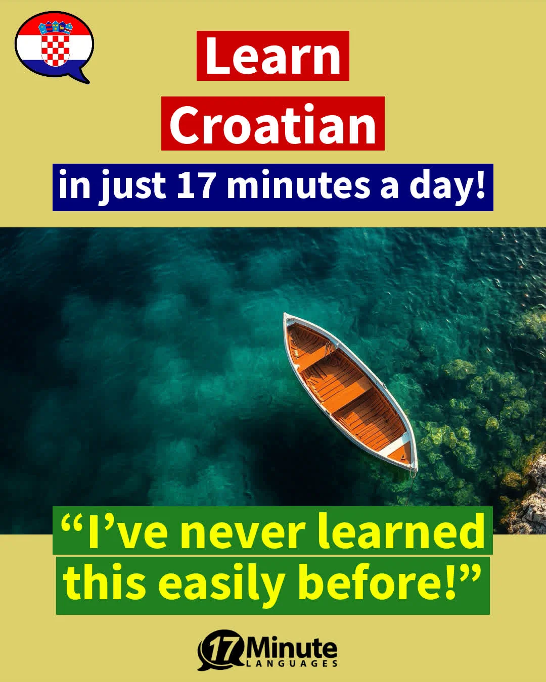 Learn Croatian for advanced learners: Speak Croatian fluently with the intermediate course! – daily learning