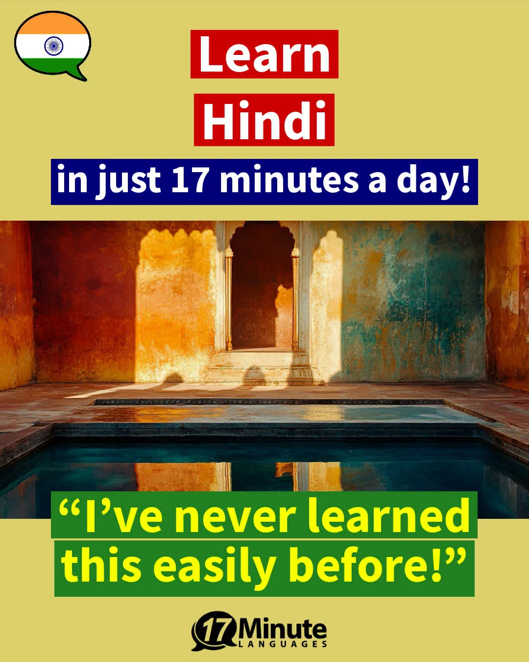 Learn over 2,100 words with this technical vocabulary trainer in Hindi and reach the level of a native speaker C1/C2 – daily learning