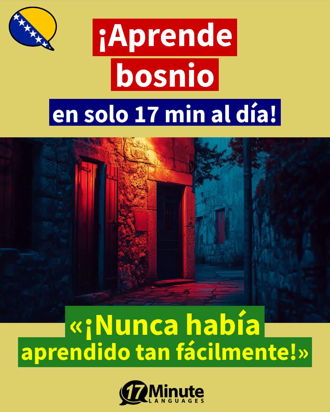 Aprende bosnio de manera práctica, específica y rápida, con nuestro entrenador de vocabulario, sobre los temas de gastronomía y turismo – aprendizaje diario