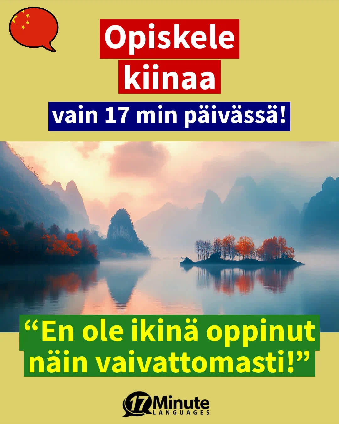 Opi itsevarma Business kiinan kielen taito ja pääset urallasi eteenpäin! – daily learning