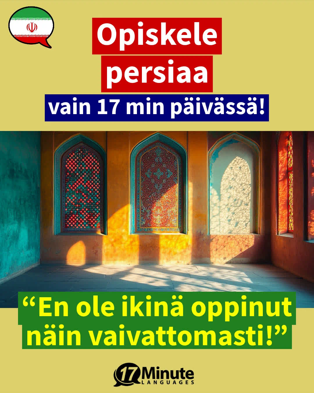 Opi itsevarma Business persian kielen taito ja pääset urallasi eteenpäin! – daily learning