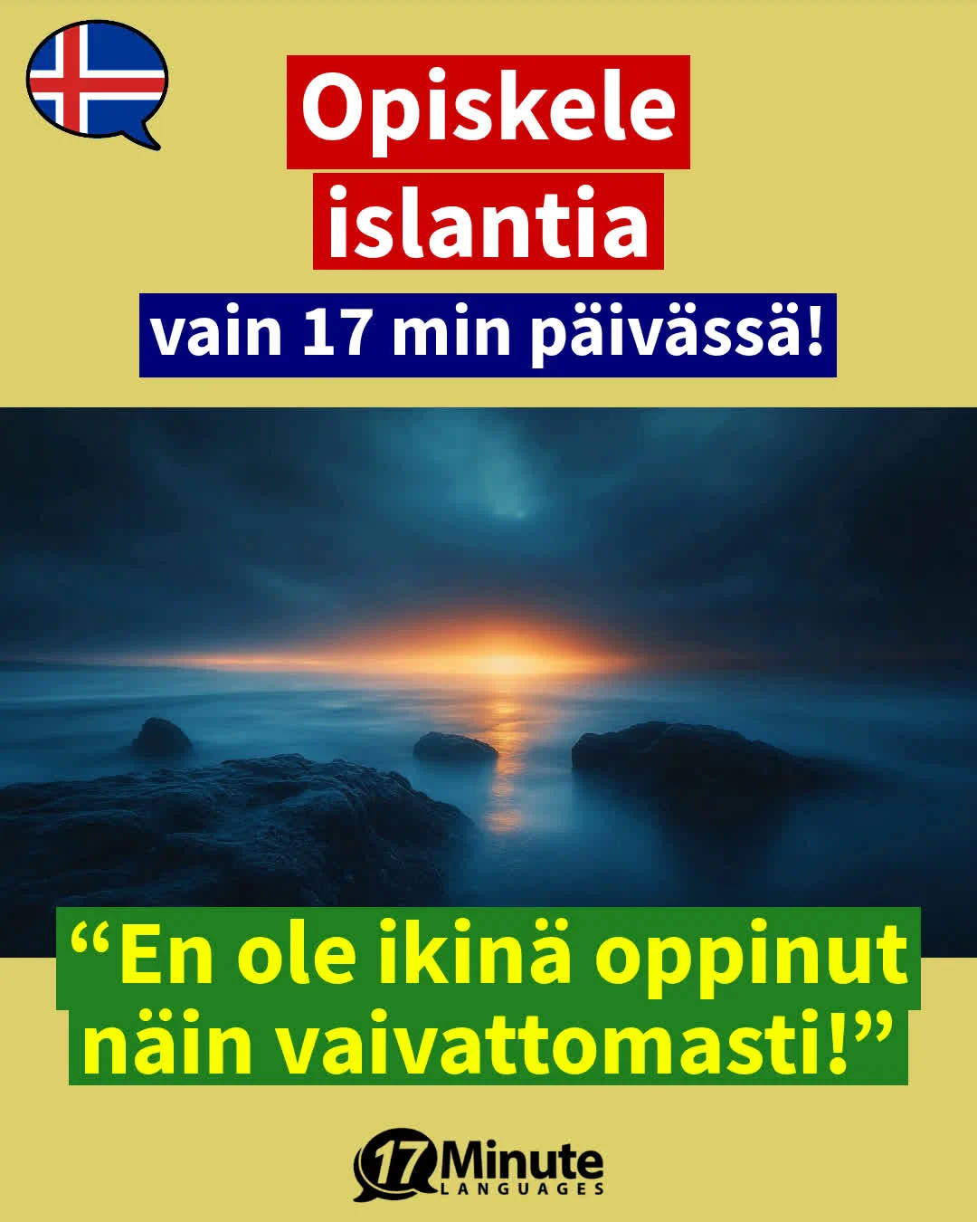 Opi itsevarma Business islannin kielen taito ja pääset urallasi eteenpäin! – daily learning
