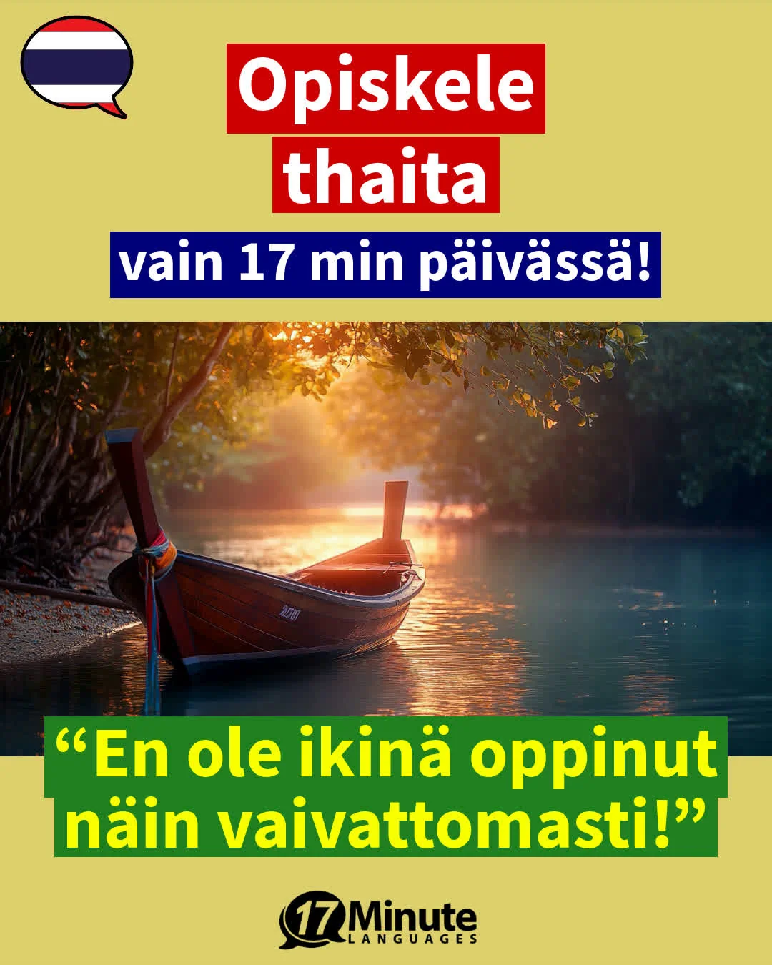 Thaita edistyneille: Jatkokurssilla opit puhumaan sujuvasti thain kieltä! – daily learning
