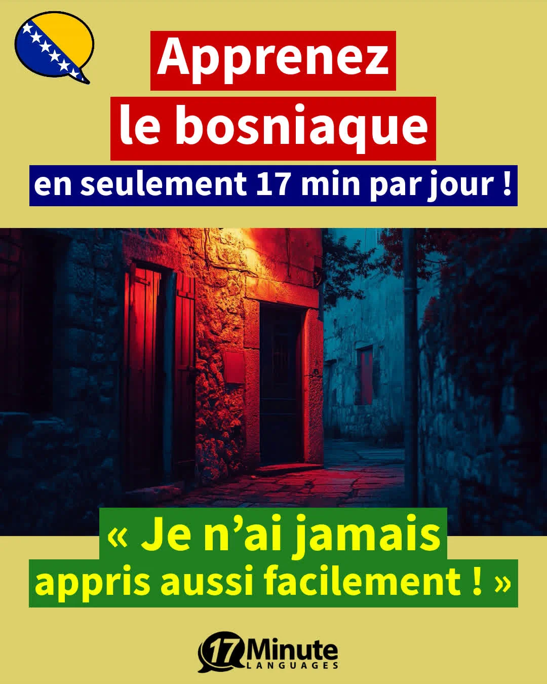 Apprendre le bosniaque niveau intermédiaire : parlez couramment le bosniaque avec le cours avancé – apprentissage quotidien