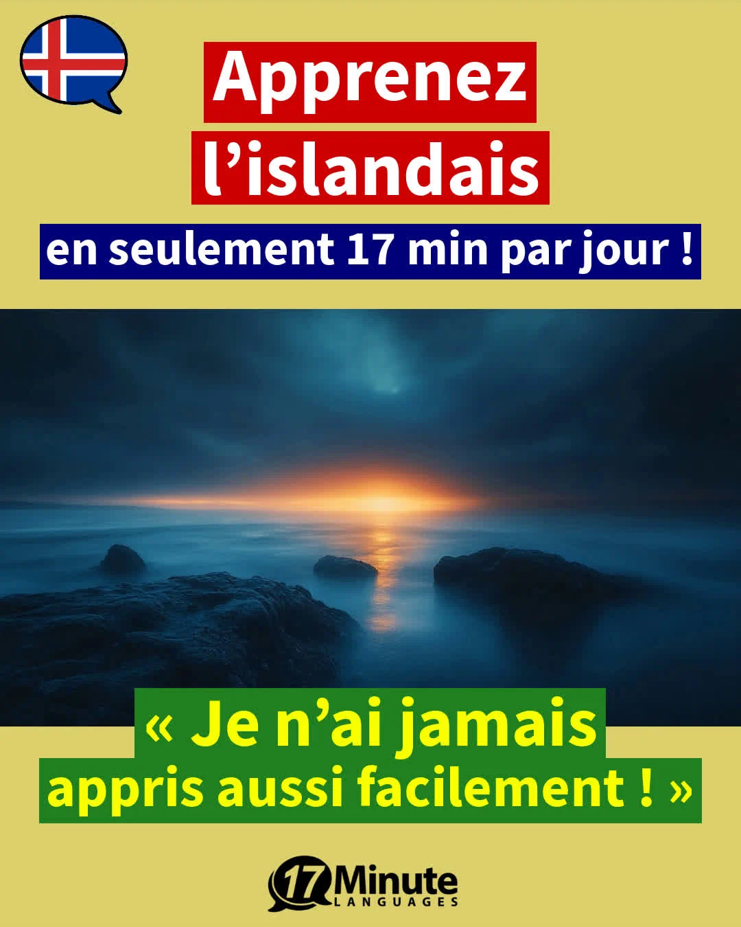 Apprendre l'islandais niveau intermédiaire : parlez couramment l'islandais avec le cours avancé – apprentissage quotidien