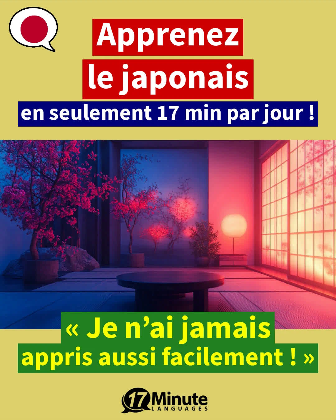 La préparation idéale pour toutes celles et ceux qui souhaitent partir travailler en tant qu'au pair au Japon – apprentissage quotidien