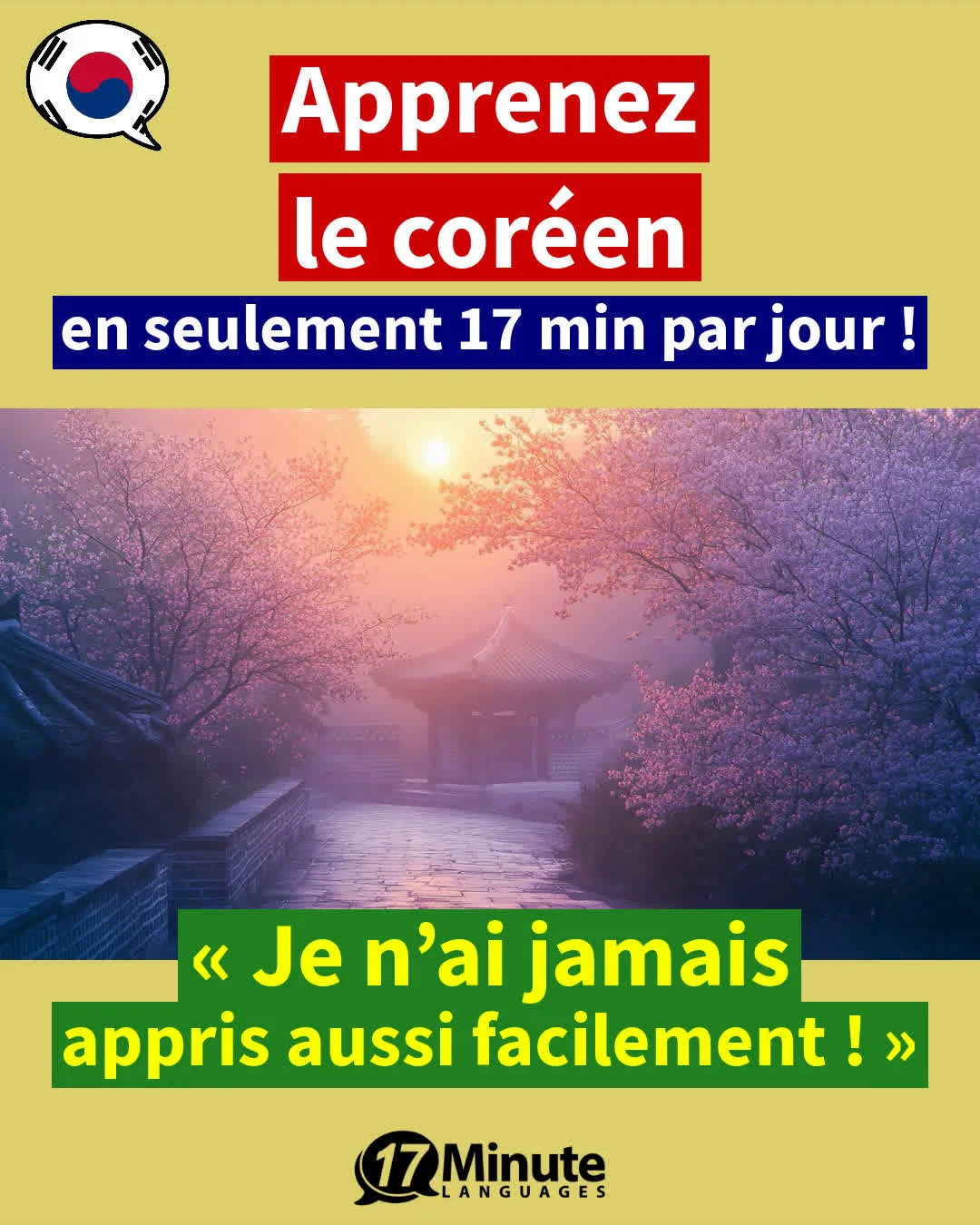 Avec ce programme d'entraînement au vocabualaire spécialisé, vous apprenez environ 2 100 mots de vocabulaire en coréen et atteignez le niveau d'un locuteur de langue maternelle coréenne, C1-C2﻿ – apprentissage quotidien