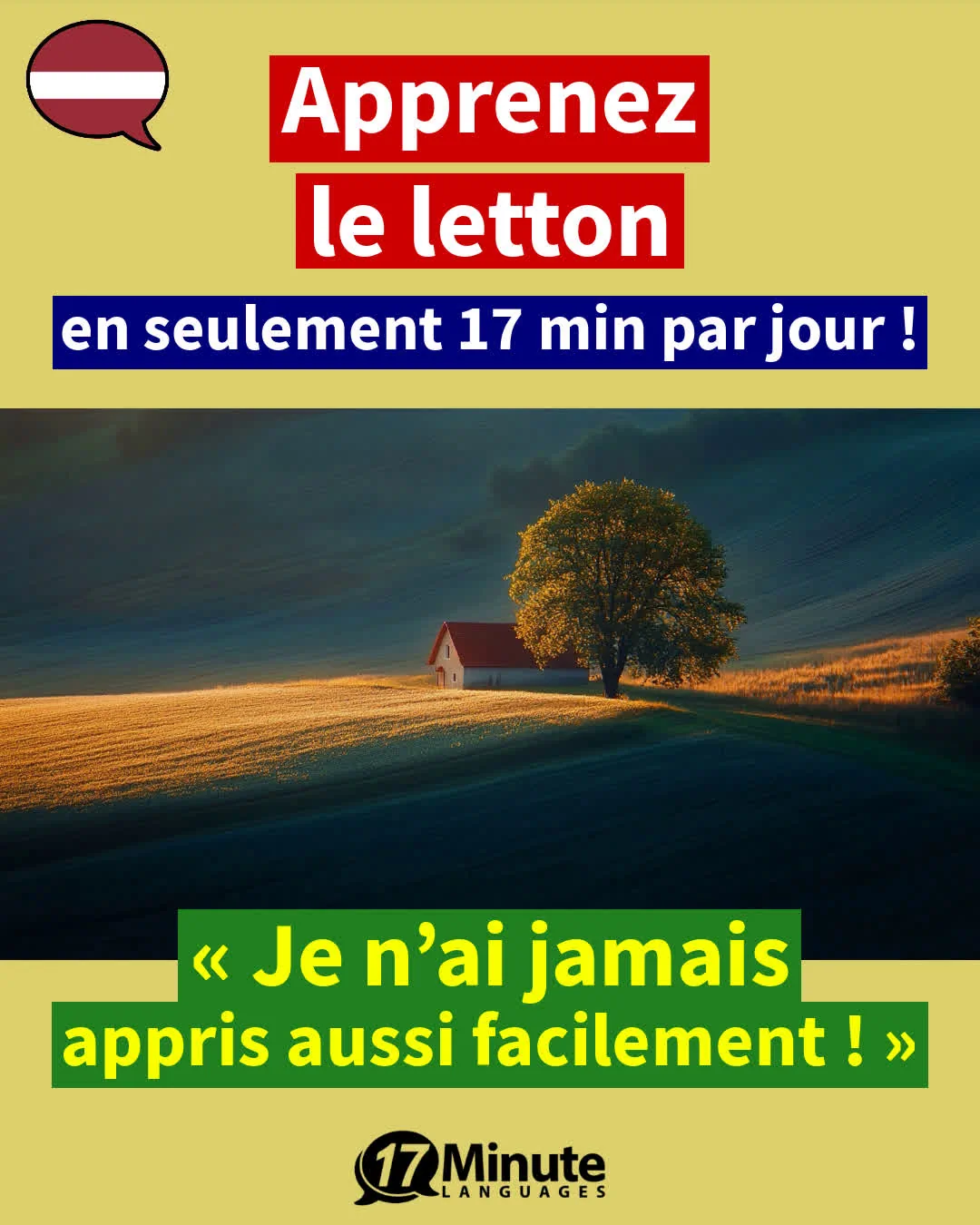 La préparation idéale pour toutes celles et ceux qui souhaitent partir travailler en tant qu'au pair en Lettonie – apprentissage quotidien