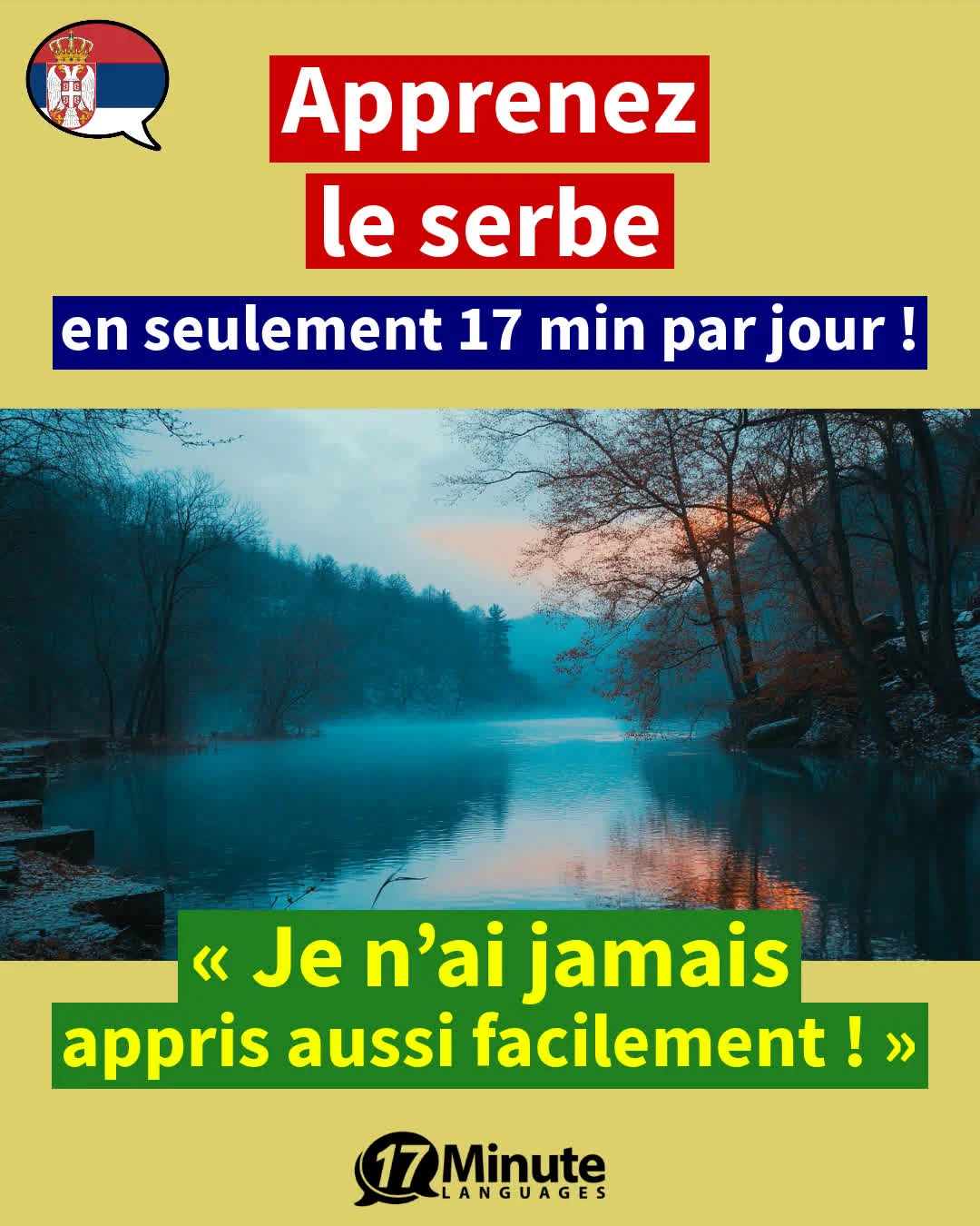 La préparation idéale pour toutes celles et ceux qui souhaitent partir travailler en tant qu'au pair en Serbie – apprentissage quotidien