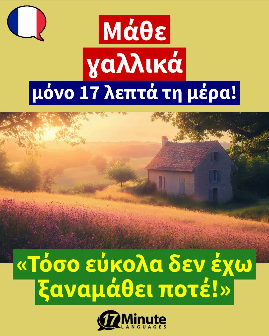 Με αυτήν την εξάσκηση στο εξειδικευμένο λεξιλόγιο μαθαίνετε περισσότερες από 2.100 λέξεις στα γαλλικά και φτάνετε στο επίπεδο Γ1-Γ2 ενός φυσικού ομιλητή – daily learning