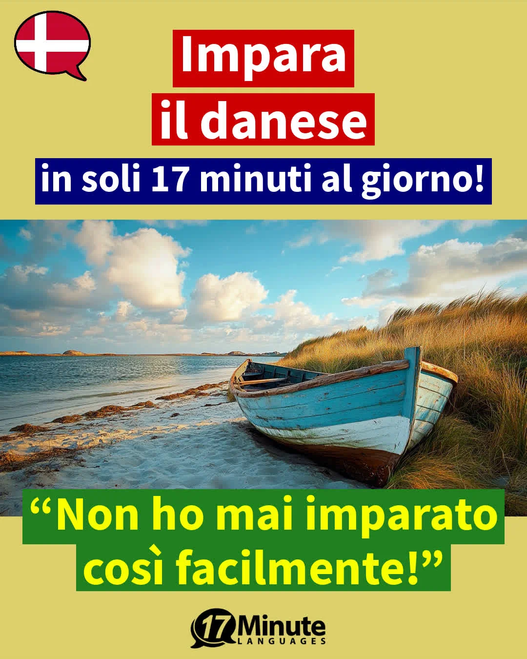 Corso avanzato di danese (Livelli B1 e B2): Impara il vocabolario avanzato di danese! – apprendimento quotidiano