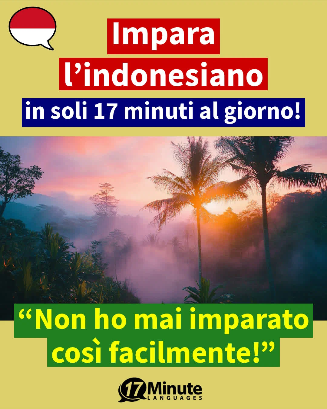 La preparazione ideale per tutti quelli che vogliono andare come Au Pair in Indonesia – apprendimento quotidiano