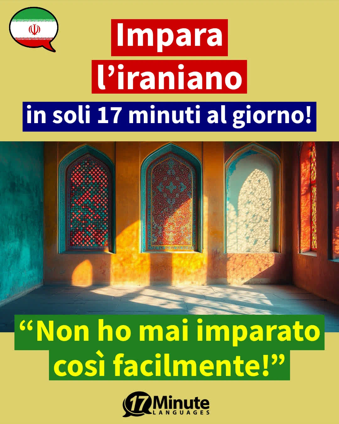 Corso avanzato di iraniano (Livelli B1 e B2): Impara il vocabolario avanzato di iraniano! – apprendimento quotidiano