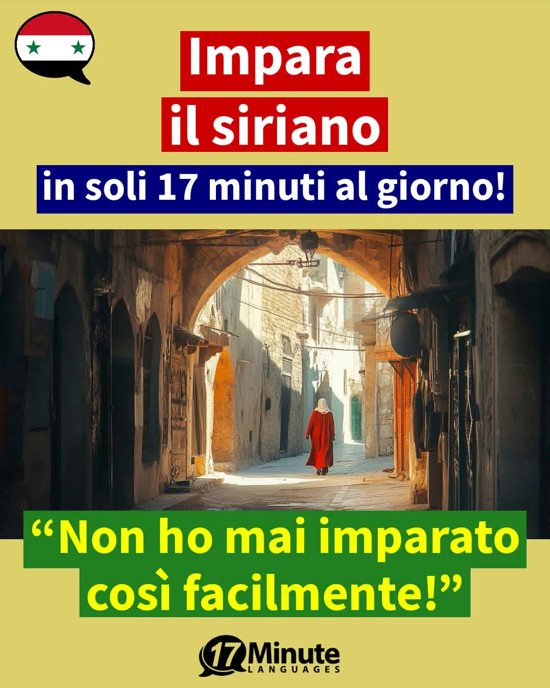 Corso avanzato di siriano (Livelli B1 e B2): Impara il vocabolario avanzato di siriano! – apprendimento quotidiano