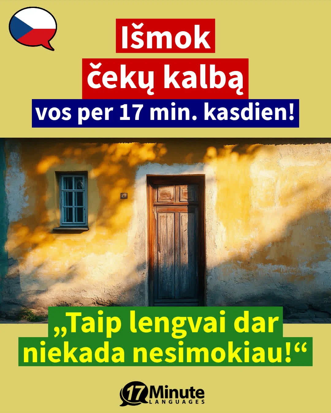 Mokytis čekų kalbą pažengusiems: Išmokite laisvai kalbėti čekų kalba mūsų kurso pagalba! – daily learning