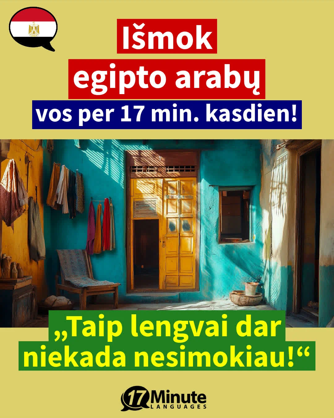 Emigruoti į Egiptą: specialus žodynas ir žodžių treneris emigrantams – daily learning