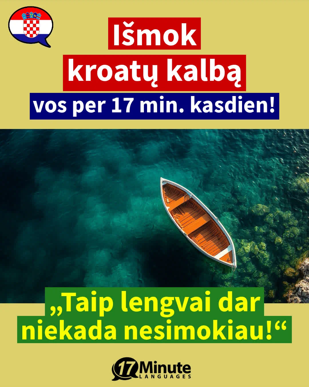 Išmokite sklandžiai verslo kroatų kalbos! – daily learning