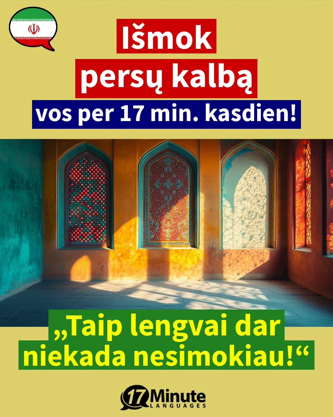 Mokytis persų kalbą pažengusiems: Išmokite laisvai kalbėti persų kalba mūsų kurso pagalba! – daily learning