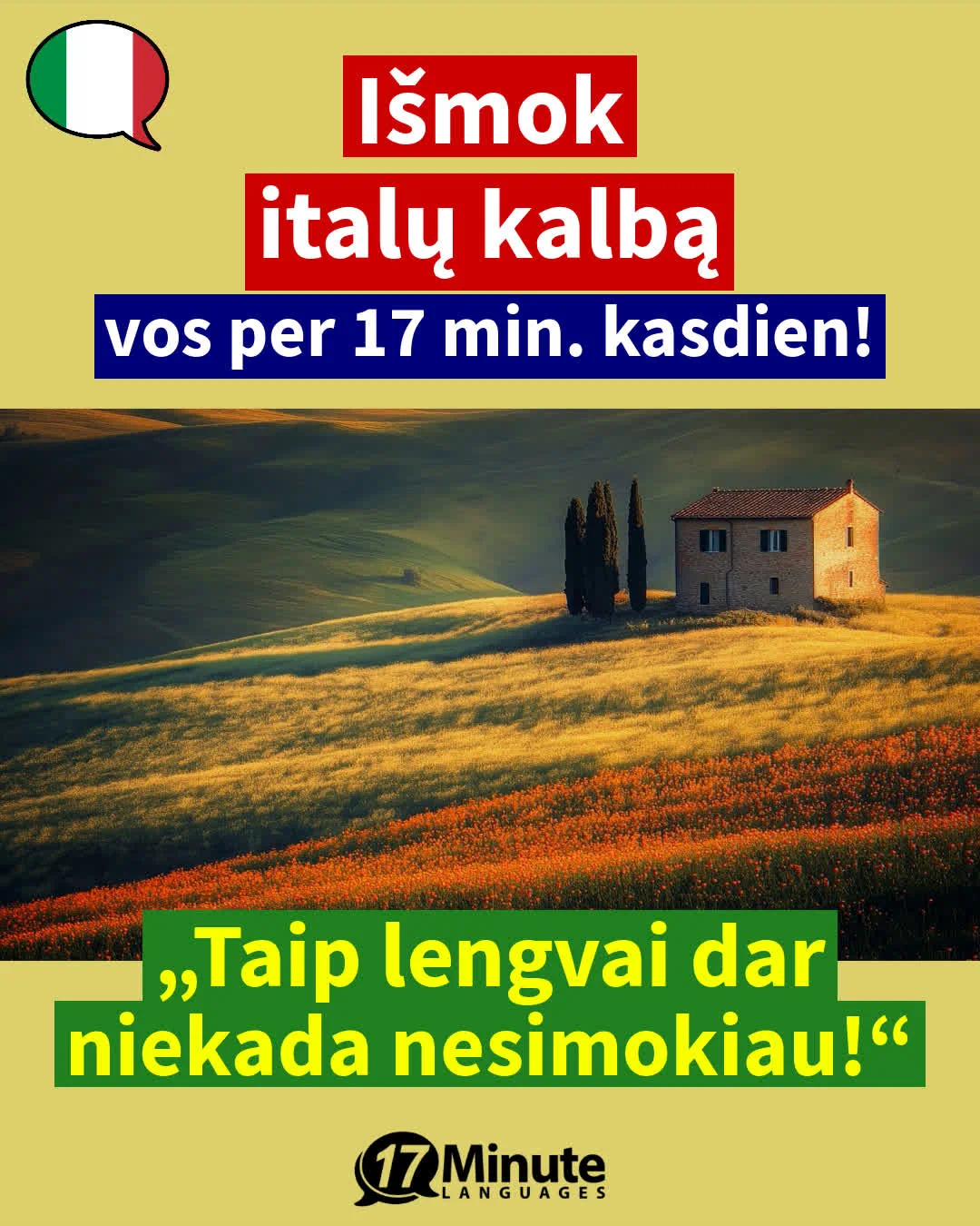 Išmokite sklandžiai verslo italų kalbos! – daily learning