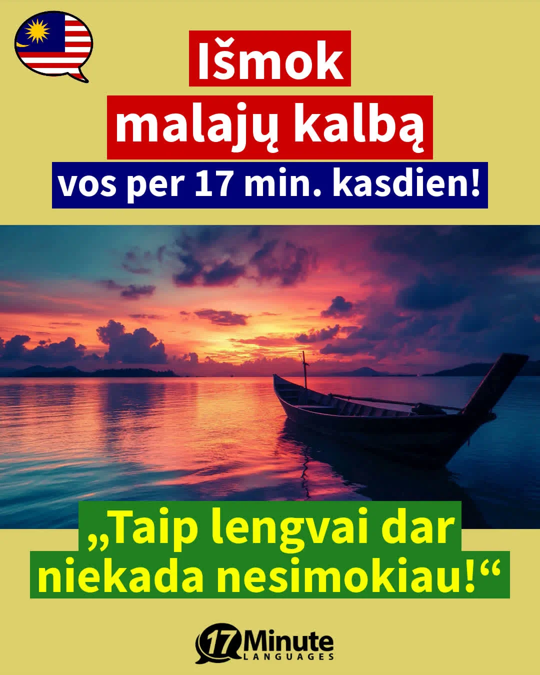 Mokytis malajų kalbą pažengusiems: Išmokite laisvai kalbėti malajų kalba mūsų kurso pagalba! – daily learning