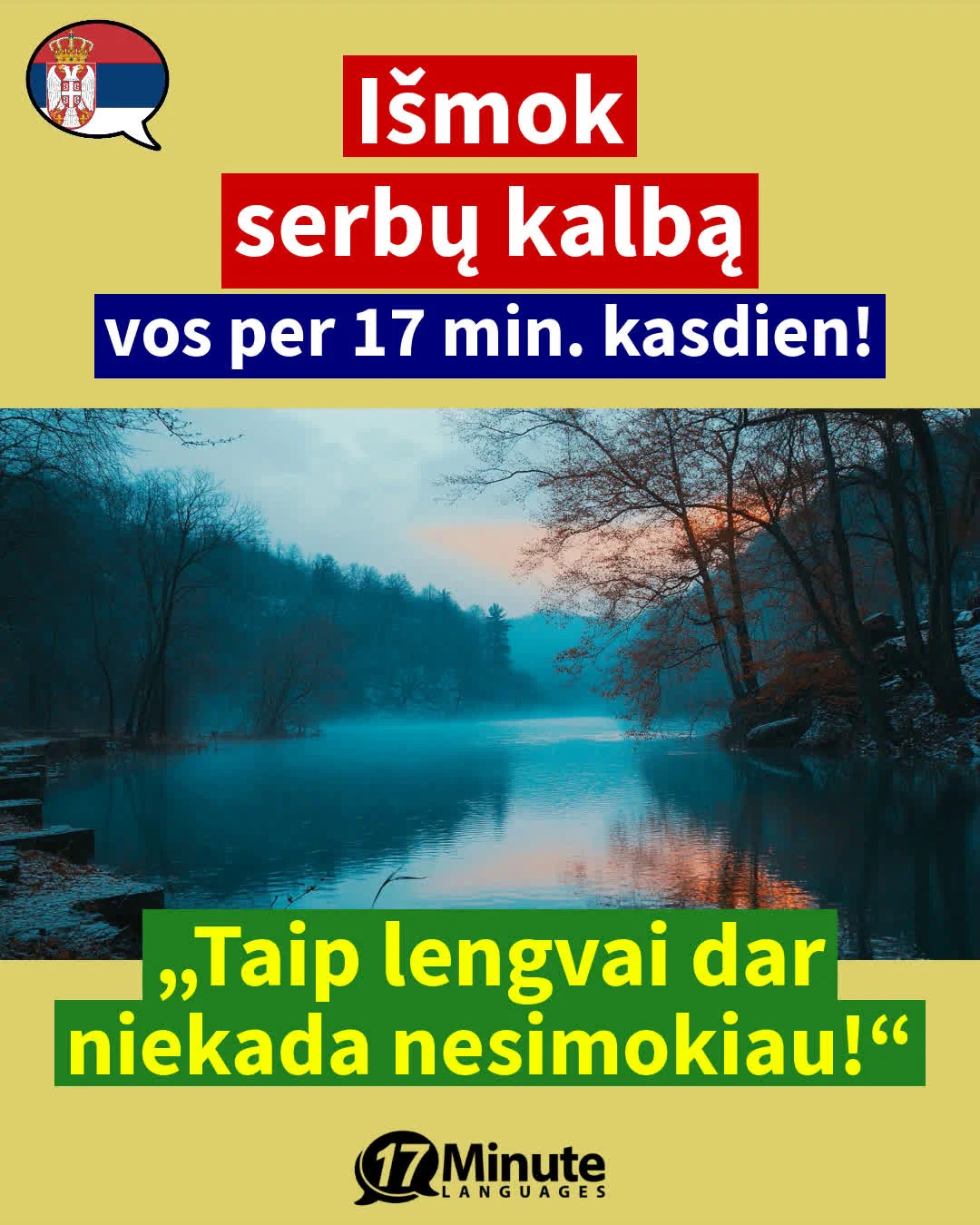 Mokytis serbų kalbą pažengusiems: Išmokite laisvai kalbėti serbų kalba mūsų kurso pagalba! – daily learning