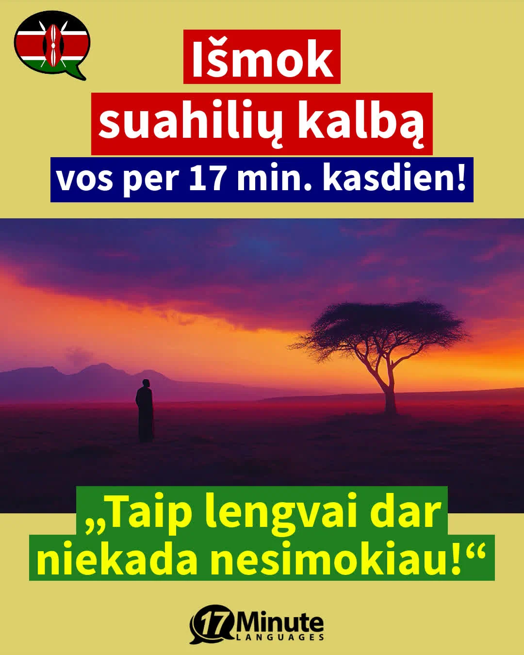 Mokytis suahilių kalbą pažengusiems: Išmokite laisvai kalbėti suahilių kalba mūsų kurso pagalba! – daily learning