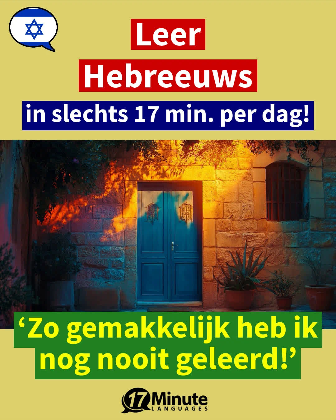 De ideale voorbereiding voor een ieder die als au pair naar Israël wil gaan – dagelijks leren
