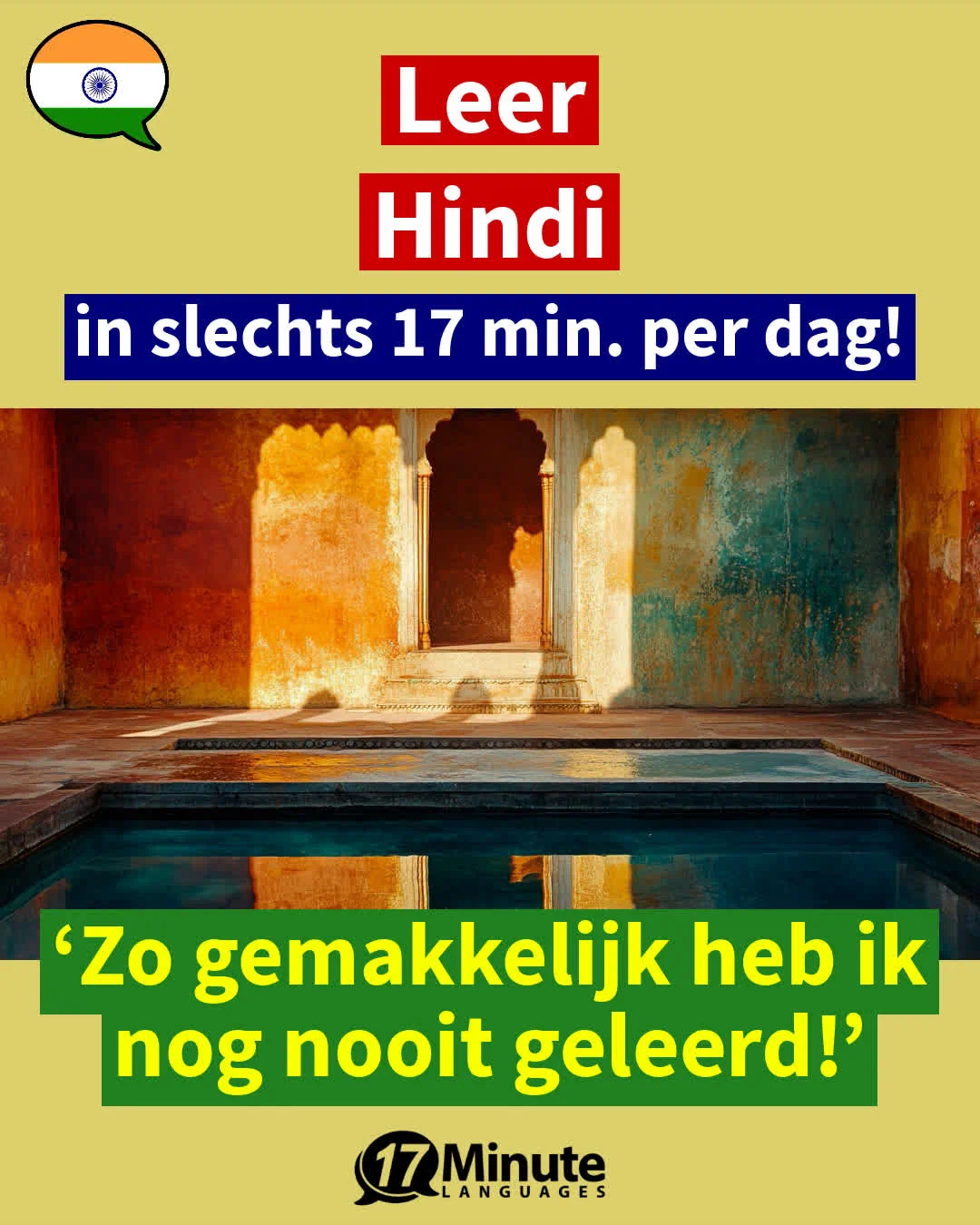 Hindi-Businesscursus + B2-C2 + zonder abonnement (2026) – dagelijks leren