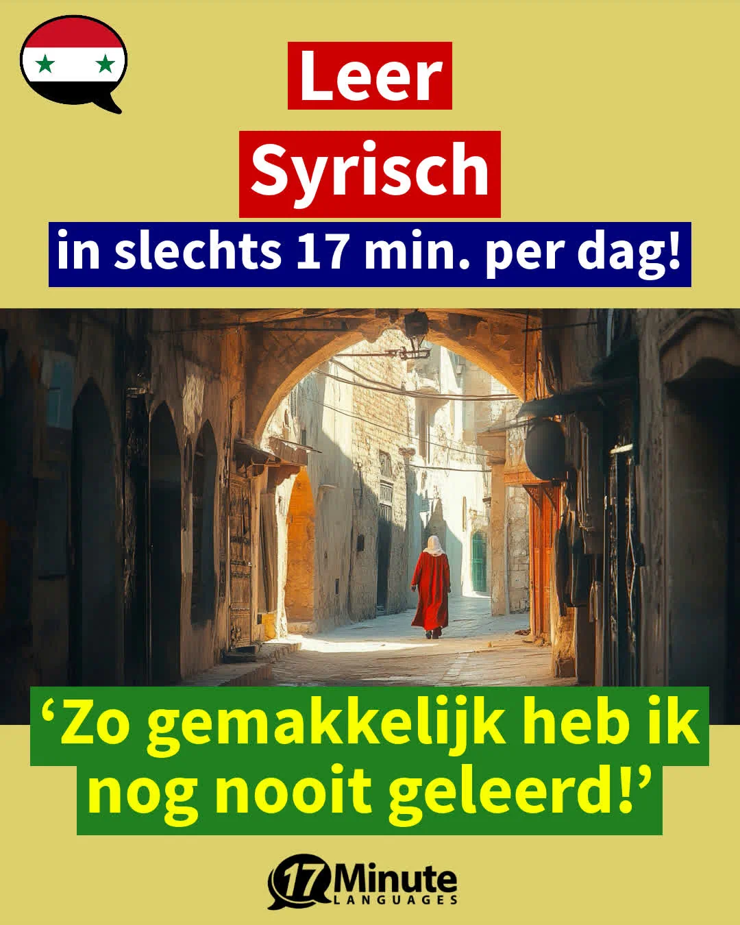 De ideale voorbereiding voor een ieder die als au pair naar Syrië wil gaan – dagelijks leren