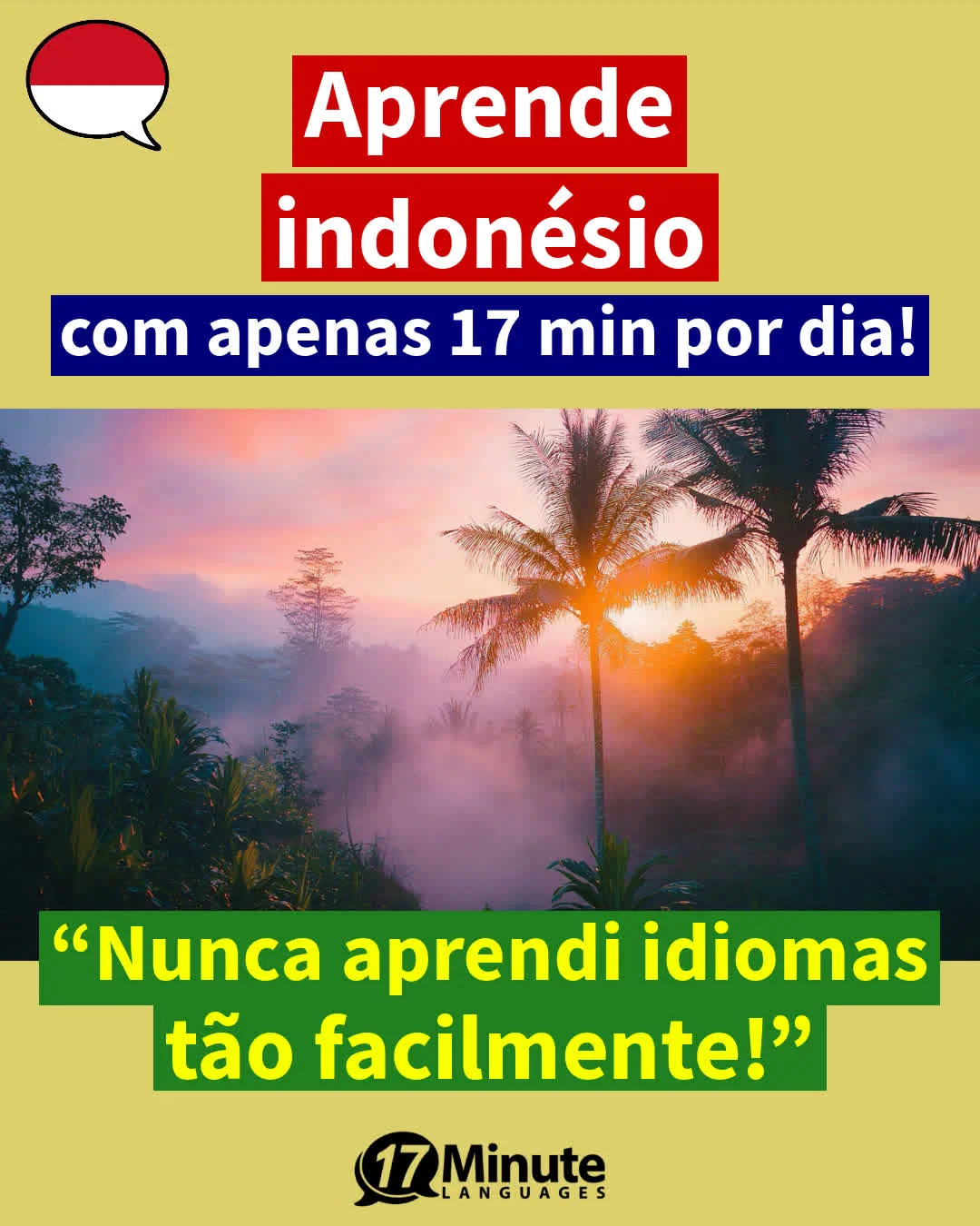 Aprenda indonésio de forma eficiente a partir de temas relacionados à gastronomia e ao turismo! – aprendizagem diária