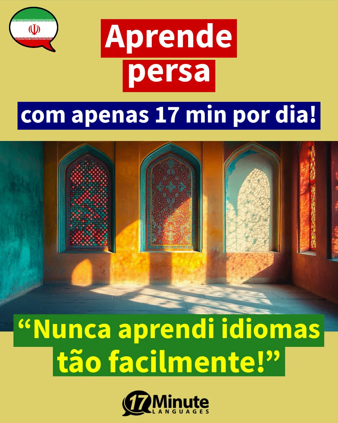 Persa para negócios a nível empresarial! – aprendizagem diária
