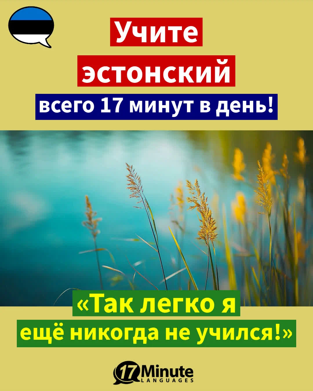 – Учить эстонский – – ежедневное обучение