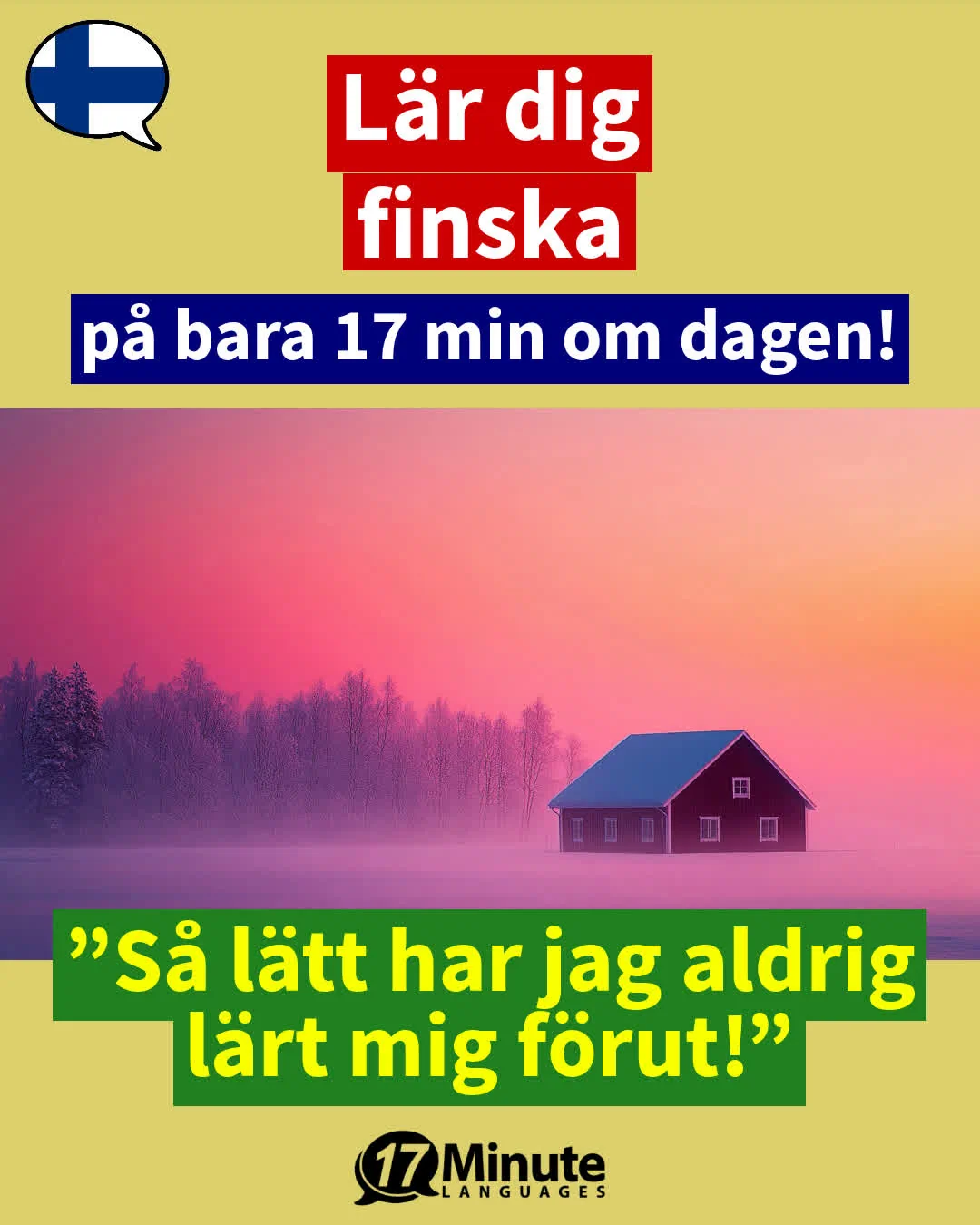 Lär dig över 2100 ord på finska och nå samma nivå som en modersmålstalare C1/C2! – daily learning