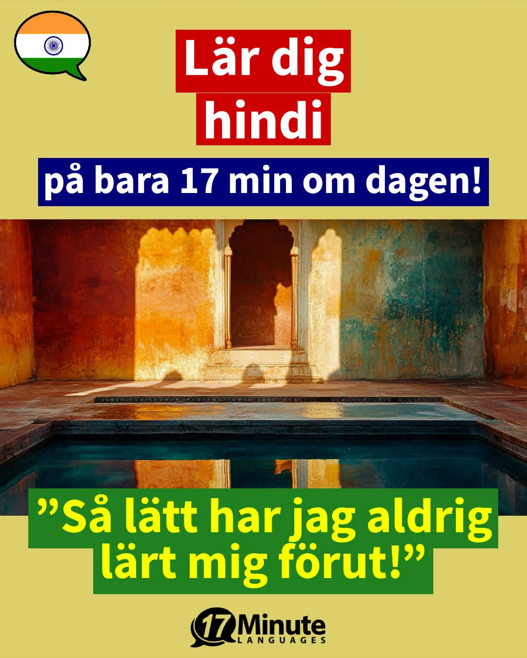 Lär dig hindi på avancerad nivå: Tala hindi flytande med fortsättningskursen! – daily learning